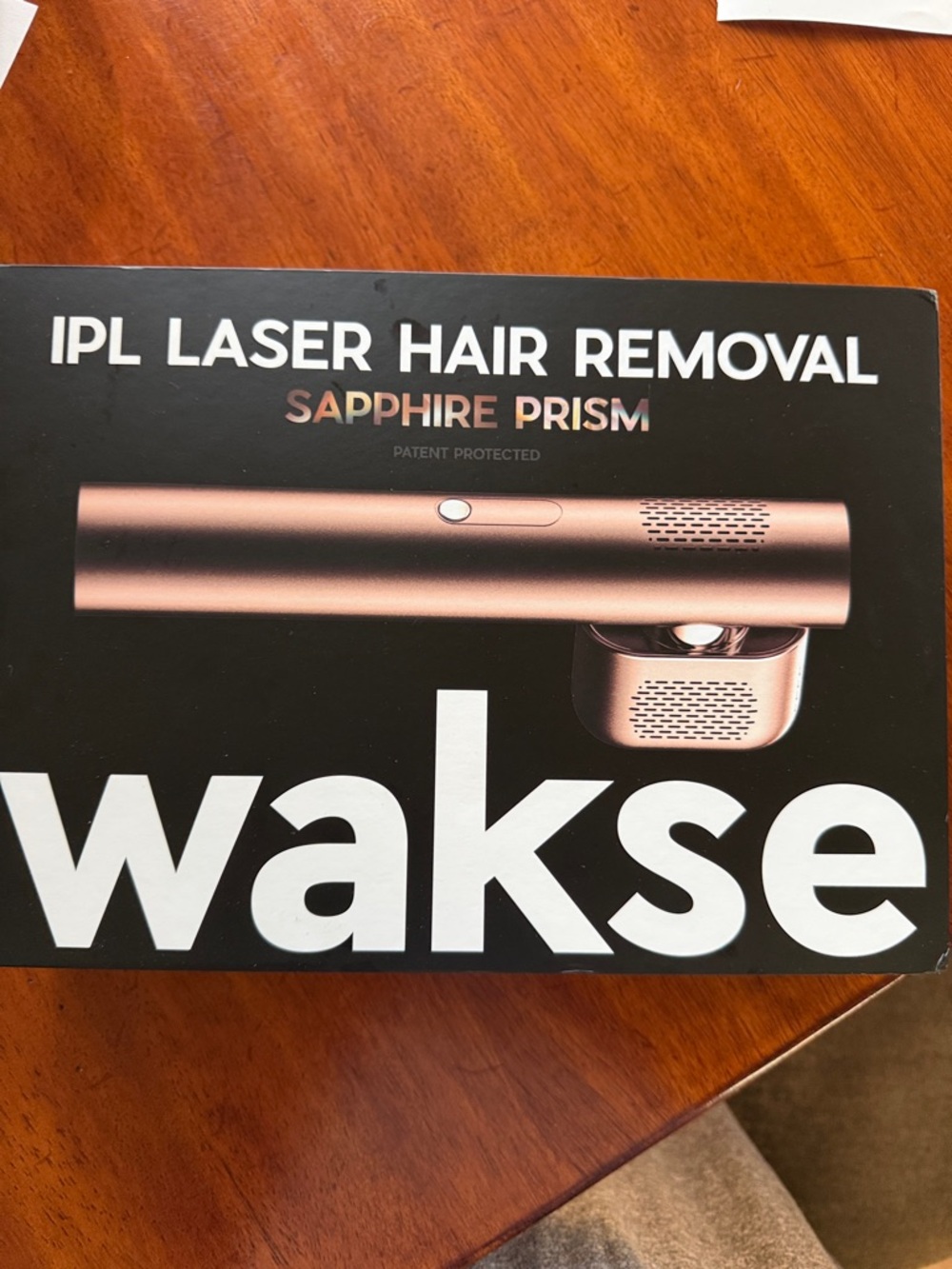 Wakse IPL Hair Removal - Sapphire Prism (Rose Gold)